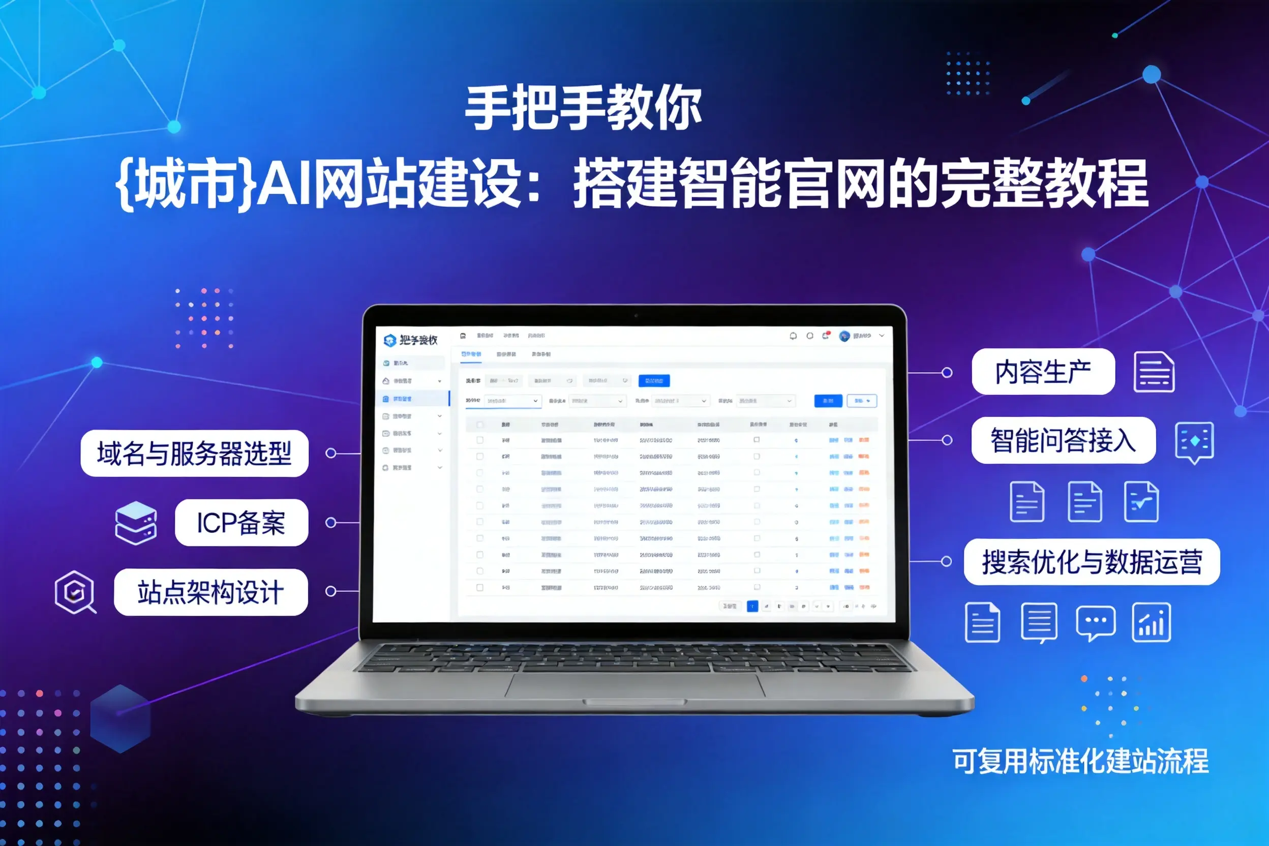 手把手教你桂林AI网站建设：搭建智能官网的完整教程